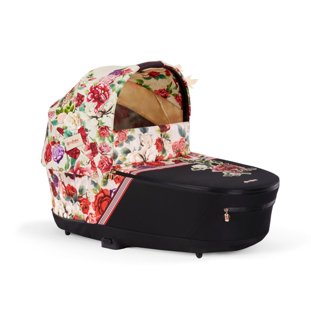 Cybex Priam Lux Carry Cot Fashion Collections Spring Blossom Light