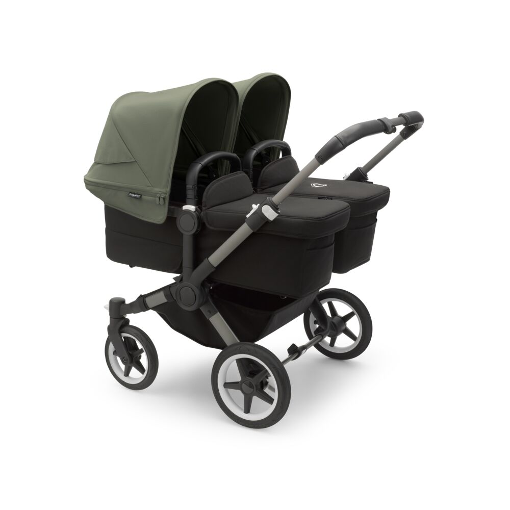 Bugaboo Donkey 5 Twin Graphite Forest Green Midnight Black