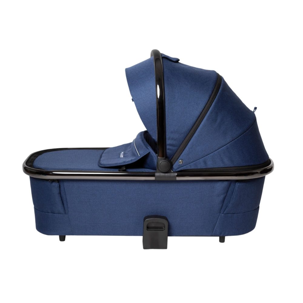 Gondola XL do wózka Muuvo Quick 3.0 Black Chrome Azure Blue