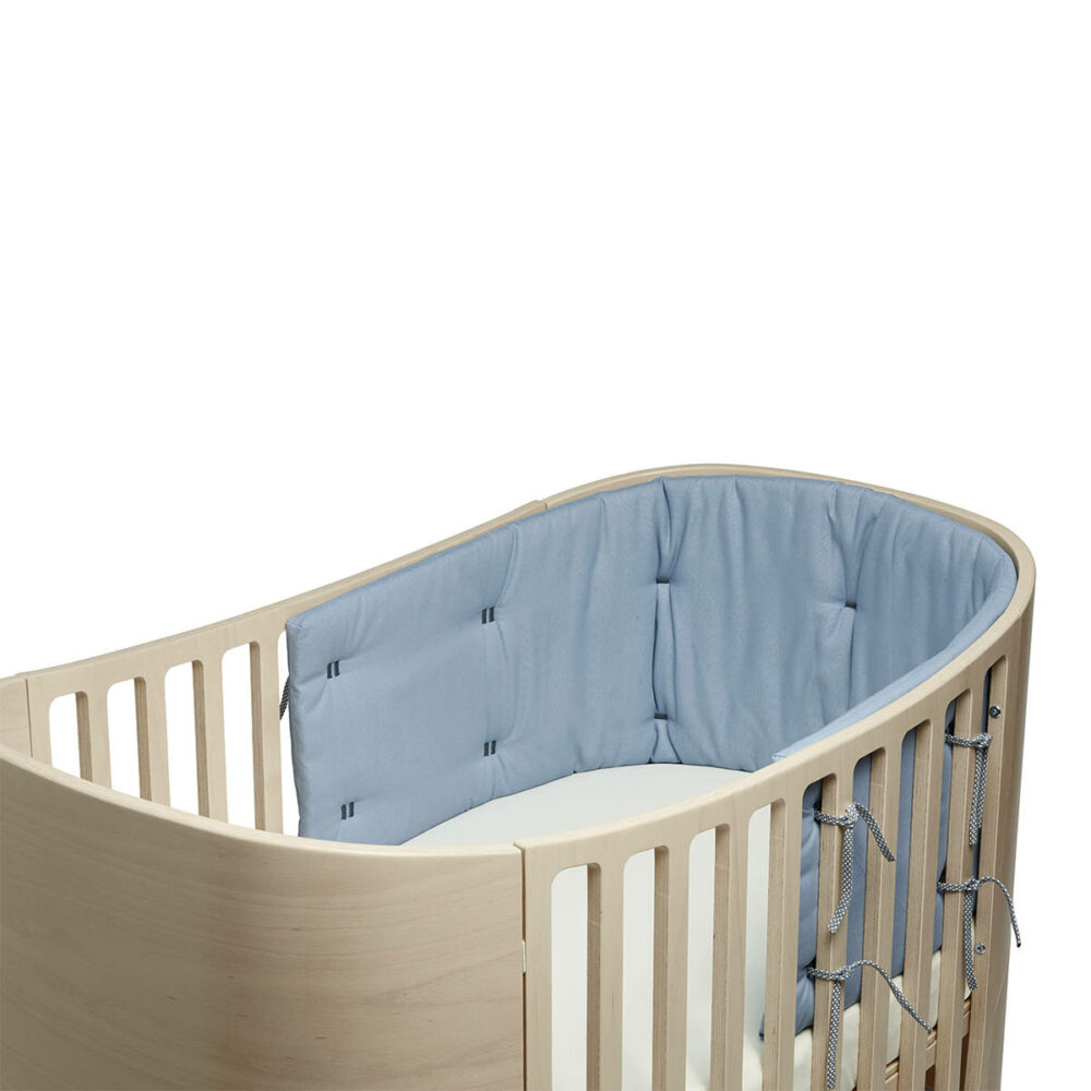 Ochraniacz do łóżeczka dziecięcego Leander Classic Baby 0-3 lata Niebieski